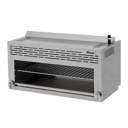 Migali C-CM-36-NG 36" Natural Gas Cheese Melter - 43,000 BTU - C-CM-36-NG