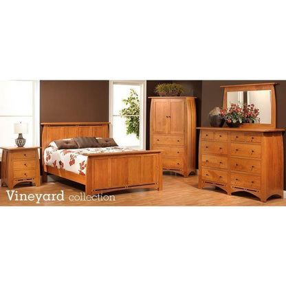QW Amish Millcraft Vineyard Door Chest - MDT48DC