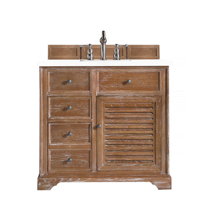 James Martin Vanities Savannah 36" Driftwood Single Vanity - 238-104-5511-3AF