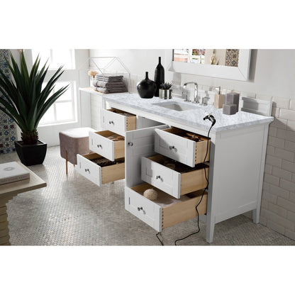 James Martin Vanities Palisades 60" Single Vanity - 527-V60S-BW-3AF