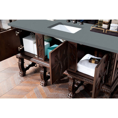 James Martin Vanities Balmoral 60" Single Vanity Cabinet - 150-V60S-ANW-3AF
