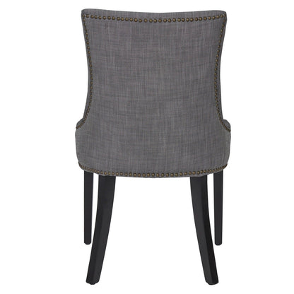 New Pacific Direct Charlotte KD Fabric Dining Chair, (Set of 2) 108237-SH-B