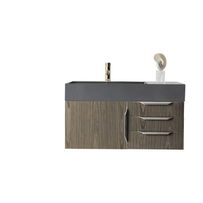 James Martin Vanities Mercer Island 36" Single Vanity - 389-V36-AGR-G-DGG