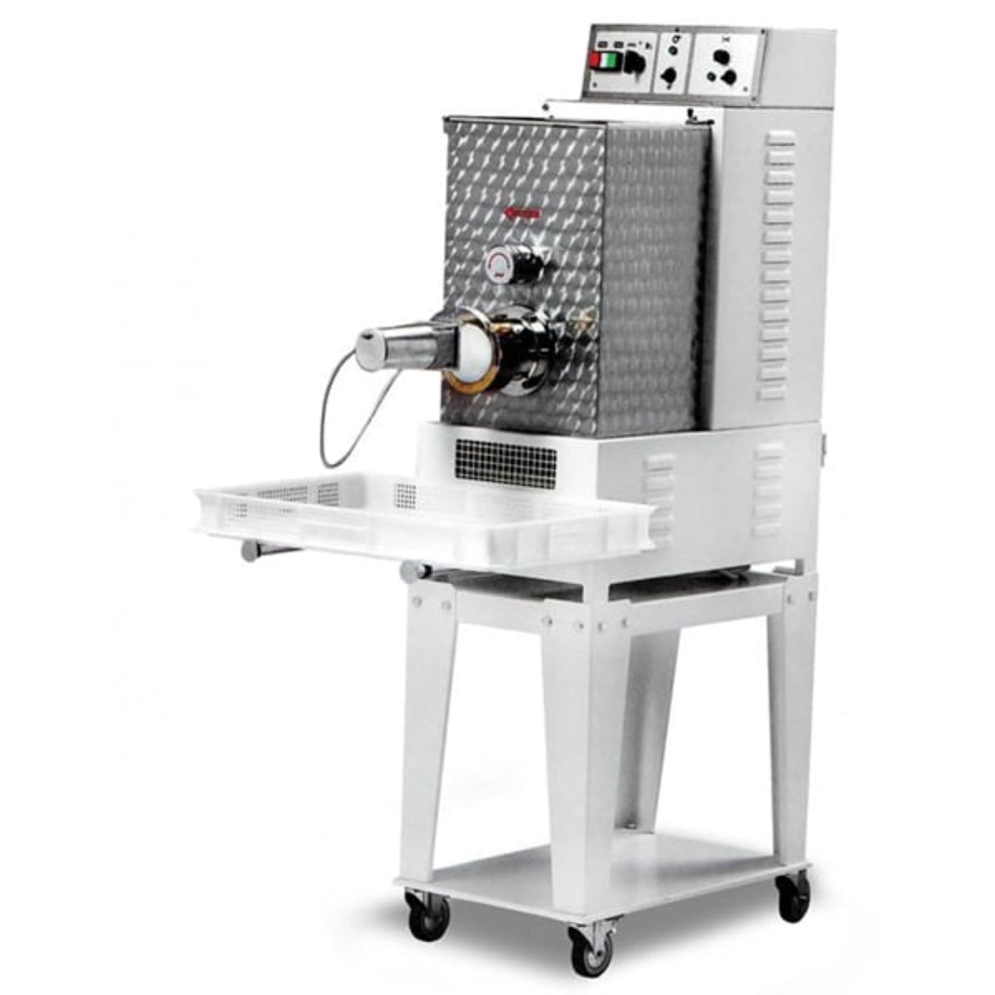 Omcan Pasta Machine 1.0 HP Heavy Duty Floor Model 13 lbs 220V - 13397
