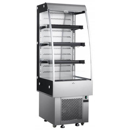 Omcan 27" Stainless Steel Vertical Air Curtain Merchandiser - 8.9 Cu. Ft. - 25825