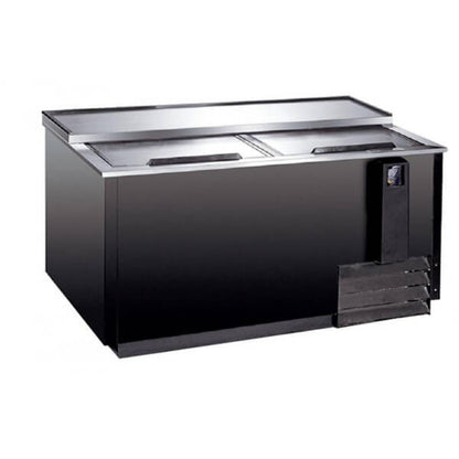 Omcan 49.5" Black Horizontal Bottle Cooler - Omcan-50039