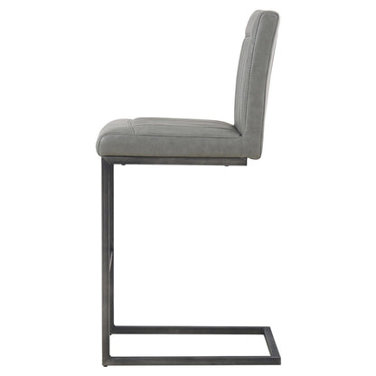 New Pacific Direct Ronan PU Leather Counter Stool, (Set of 2)  - 1060008-216