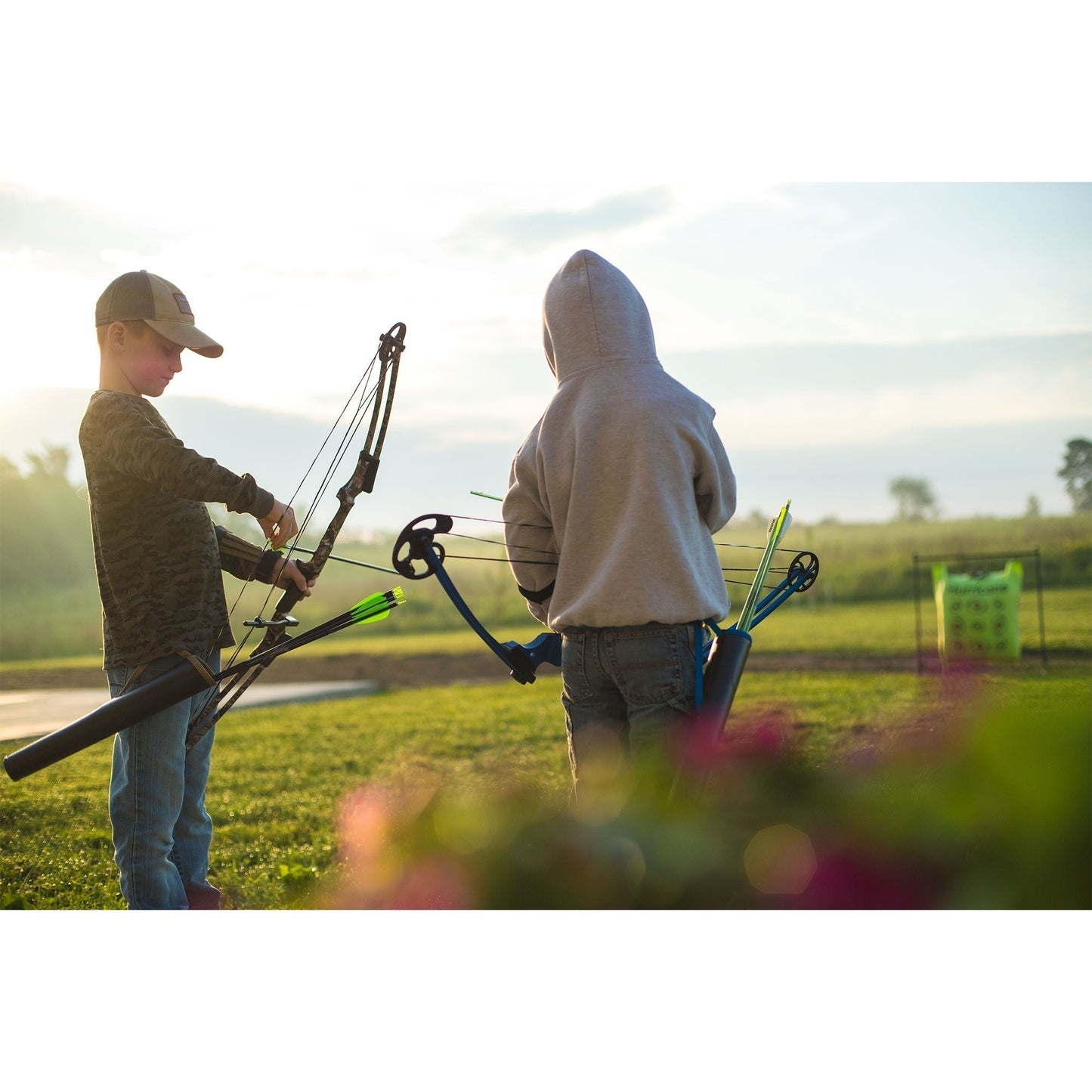Genesis Archery Original Adjustable Right Handed Compound Bow, Black (3 Pack) - 323577