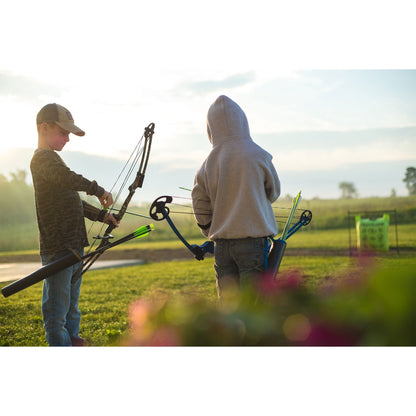 Genesis Archery Original Adjustable Right Handed Compound Bow, Black (5 Pack) - 323580