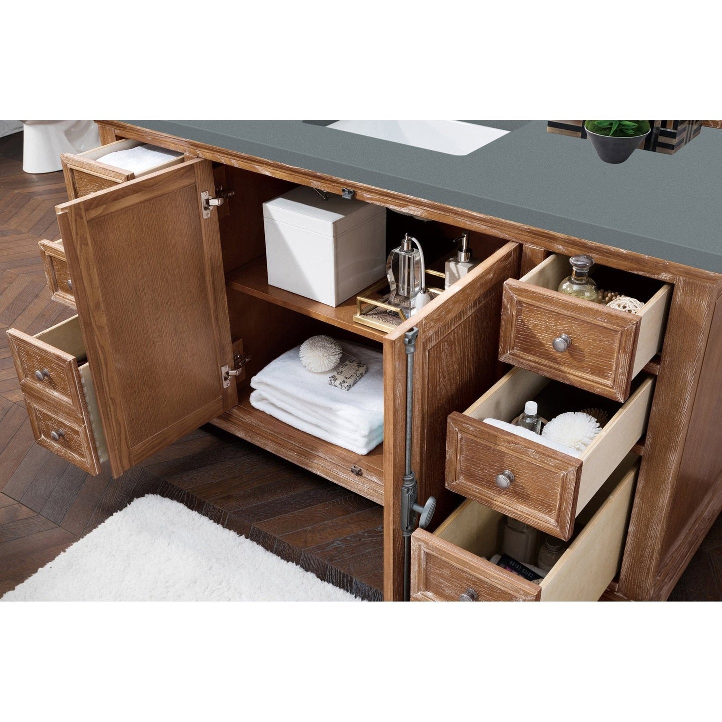 James Martin Vanities Providence 60" Single Vanity - 238-105-5311-3AF