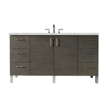 James Martin Vanities Metropolitan 60" Single Vanity -  850-V60S-SOK-3CAR
