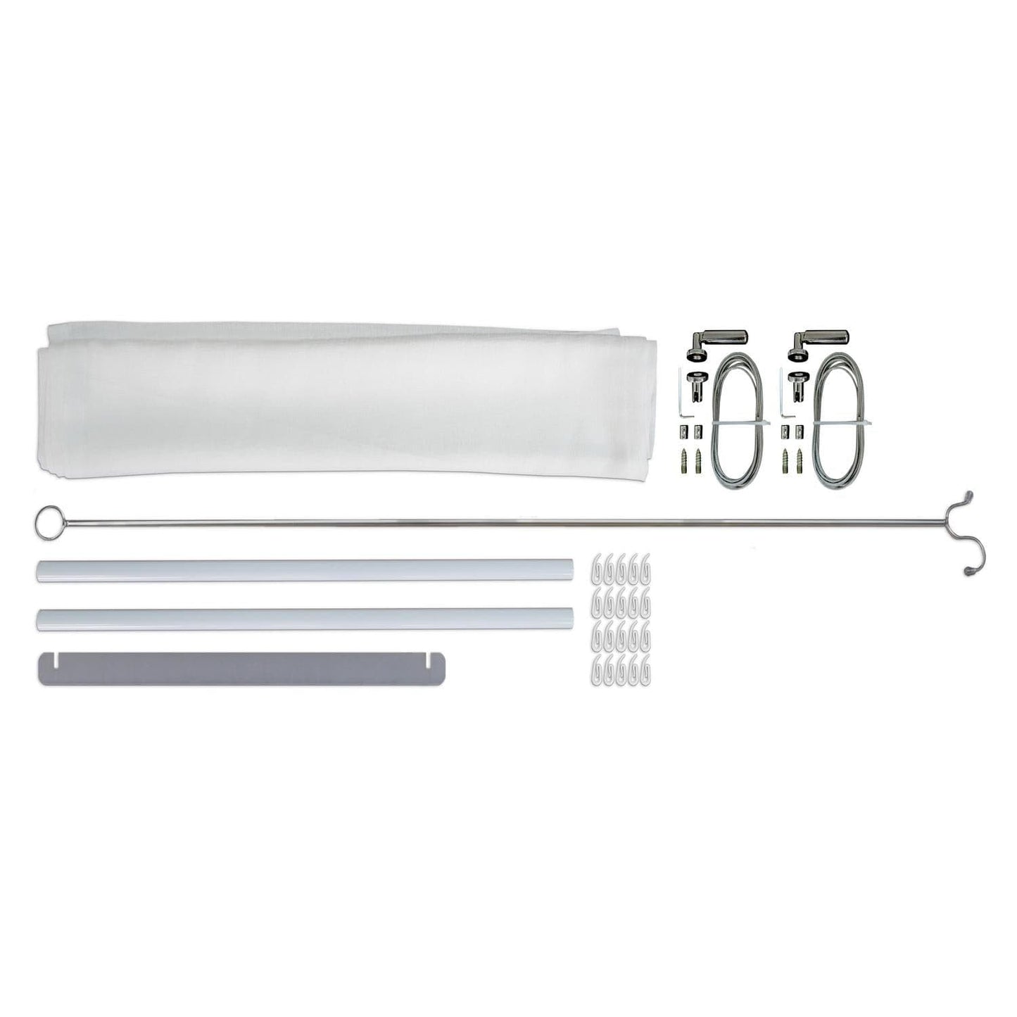 Palram - Canopia | Patio Cover Blinds 10x30 ft - White - HG1077