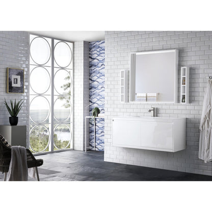 James Martin Vanities Milan 47.3" Single Vanity Cabinet - 801V47.3GWRGDCHB