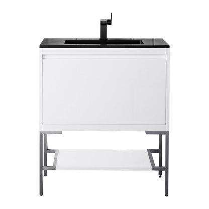 James Martin Vanities Milan 31.5" Single Vanity Cabinet - 801V31.5GWRGDCHB