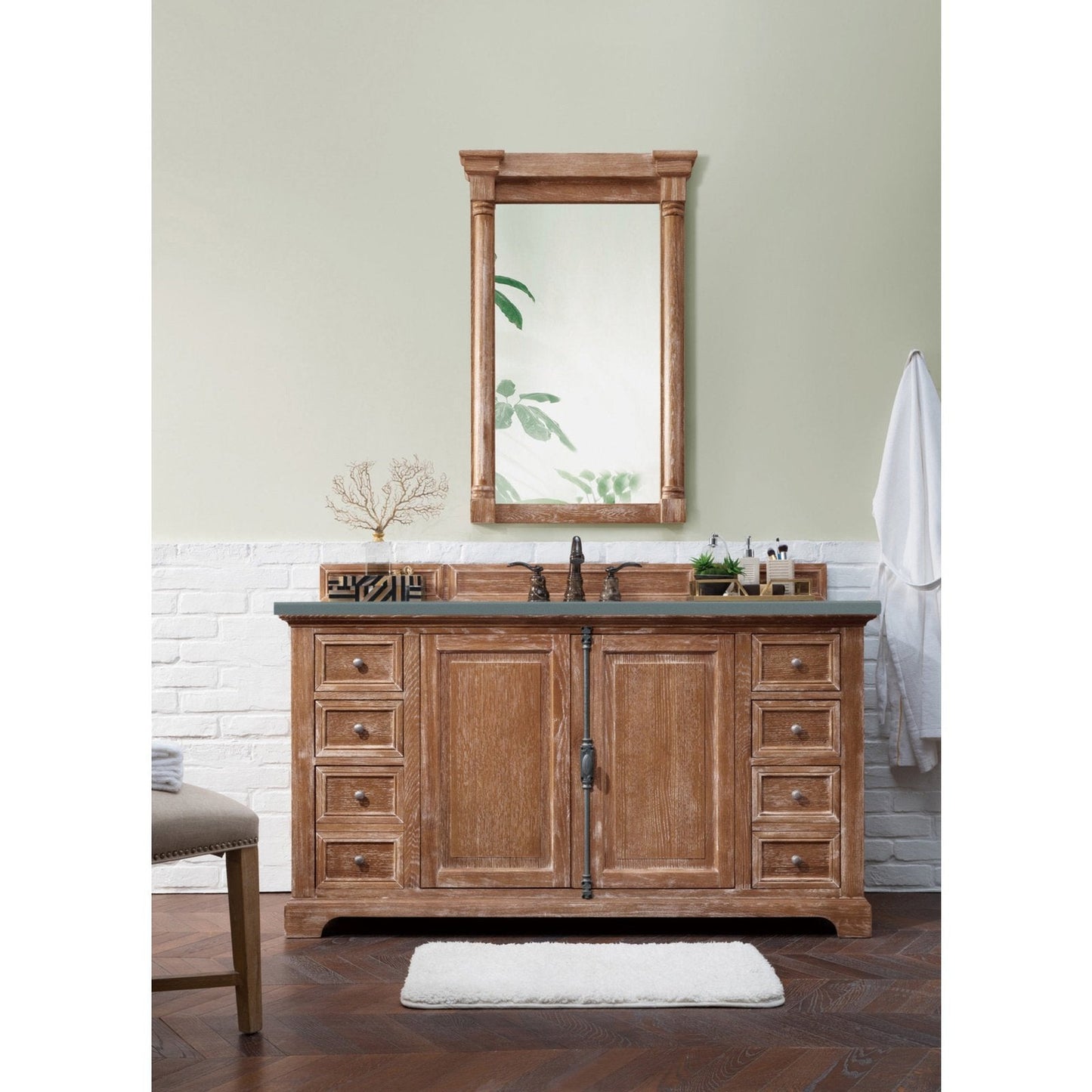 James Martin Vanities Providence 60" Single Vanity - 238-105-5311-3AF
