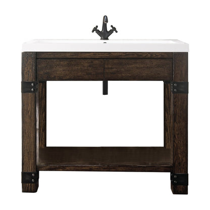 James Martin Vanities Brooklyn 39.5" Wooden Sink Console - C205V39.5RSAWG