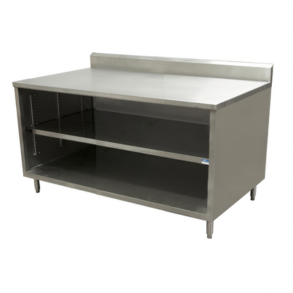 BK Resources CSTR5-3660 Stainless Steel Prep Tables  - CSTR5-3660