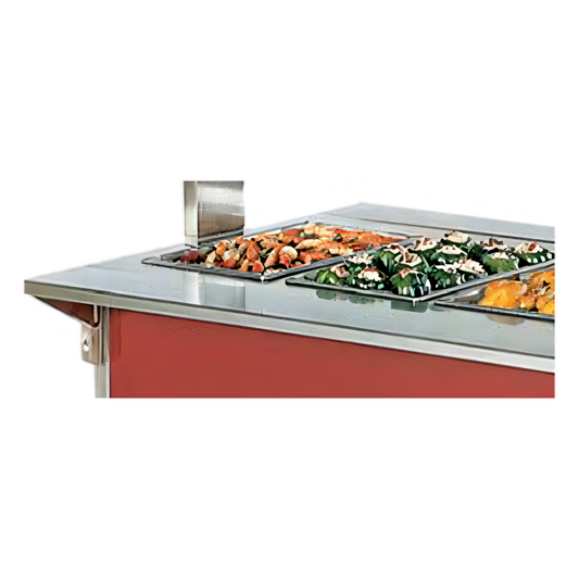 Vollrath 37512-2 4-Series Signature Server Wall-Mounted Shelving - 37512-2