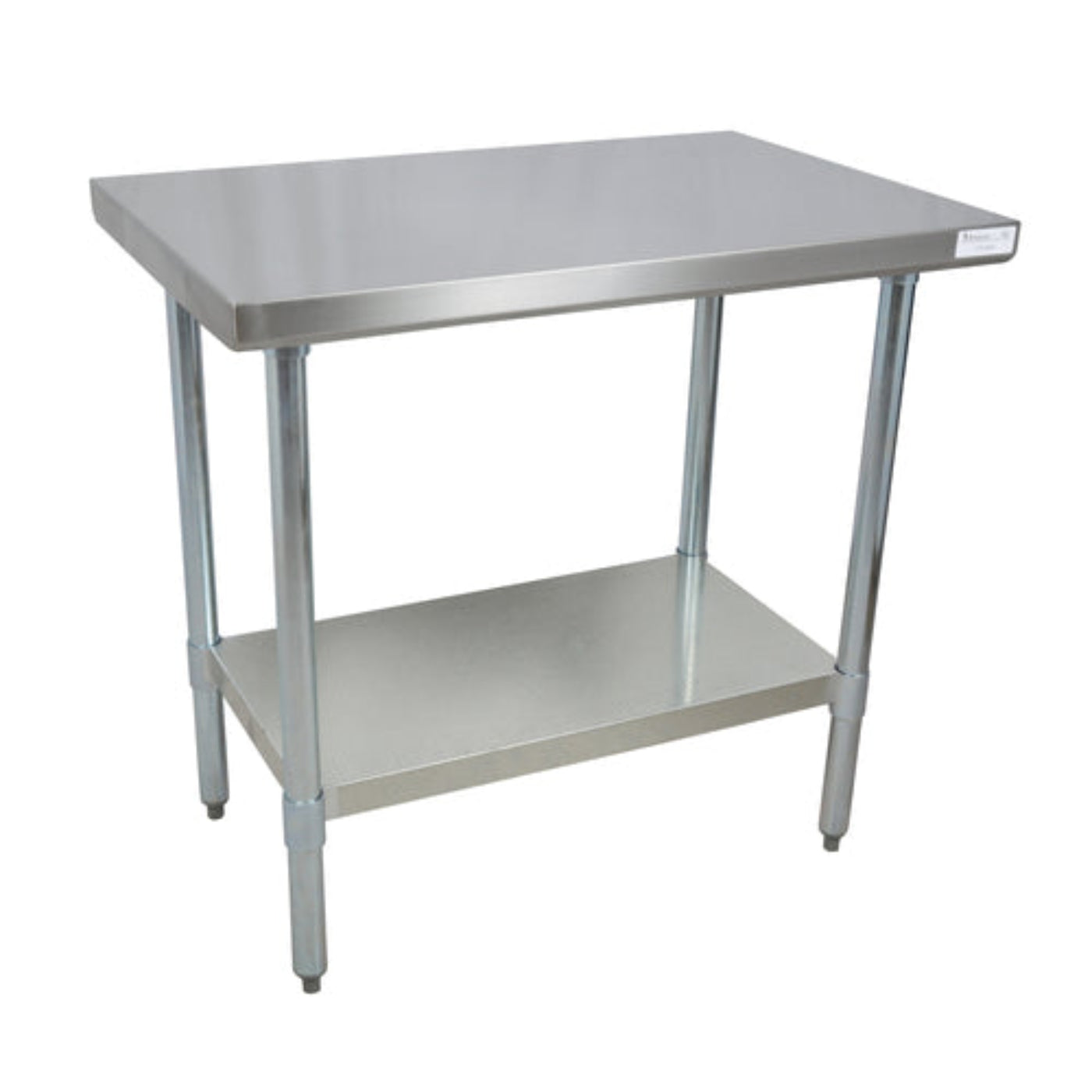 BK Resources QVT-7236 Stainless Steel Prep Tables