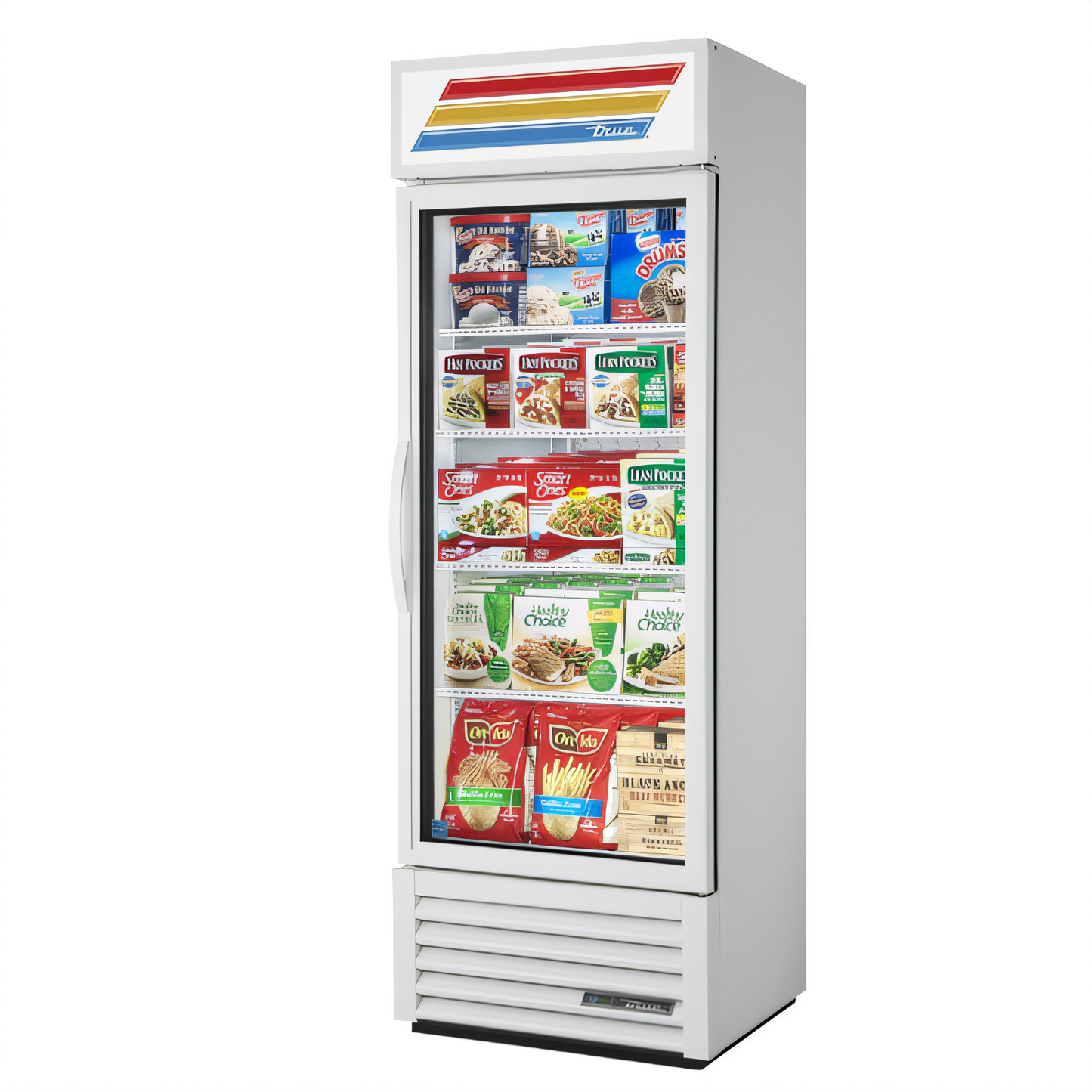 True Mfg. - General Foodservice GDM-19T-F-HC~TSL01 Glass Door Merchandisers - GDM-19T-F-HC~TSL01