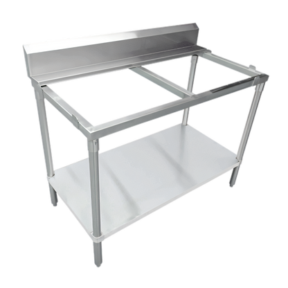 Omcan USA Stainless Steel Prep Tables - 41247