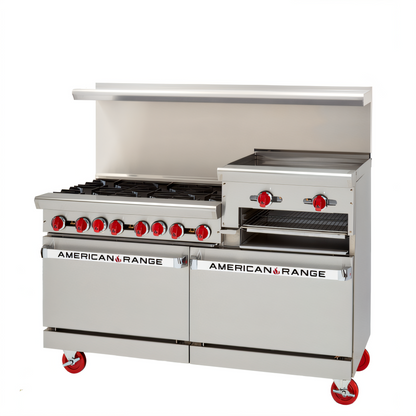 American Range Gas Ranges - AR-4B-36RG-126L-SBR