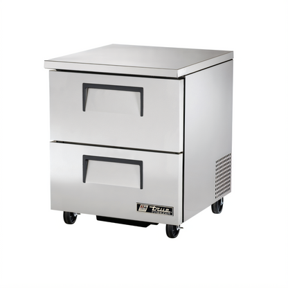 True Mfg. - General Foodservice TUC-27F-D-2-HC Undercounter & Worktop Refrigeration - TUC-27F-D-2-HC