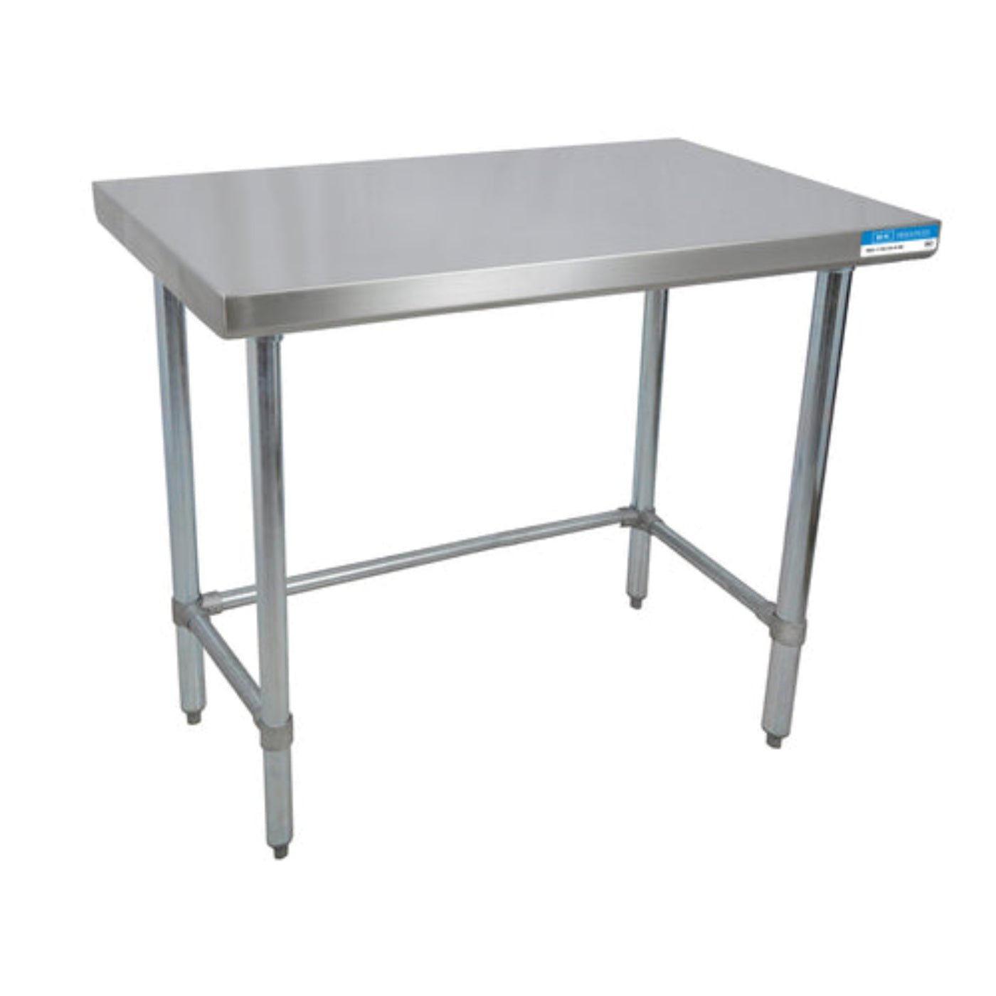 BK Resources QVTOB-7224 Stainless Steel Prep Tables
