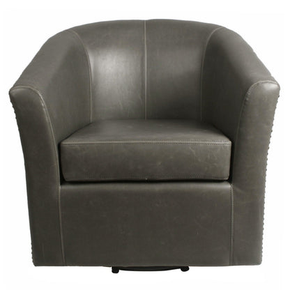 New Pacific Direct Ernest Bonded Leather Swivel Chair  - 1900046-V04