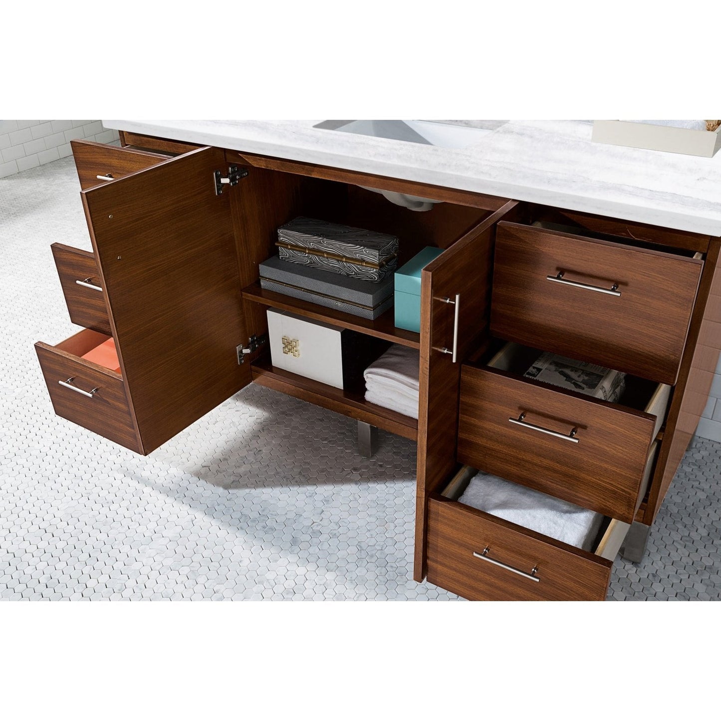 James Martin Vanities Metropolitan 60" Single Vanity -  850-V60S-SOK-3CAR