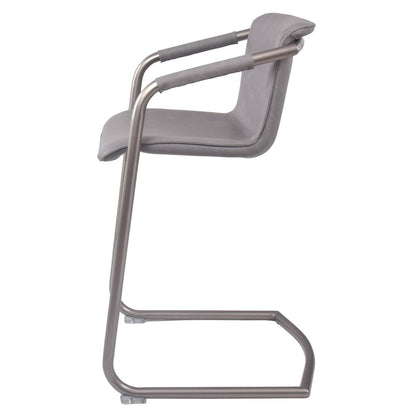 New Pacific Direct Indy PU Leather Counter Stool, (Set of 2)  - 1060004-216