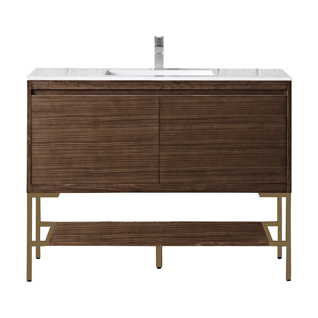 James Martin Vanities Milan 47.3" Single Vanity Cabinet - 801V47.3GWRGDCHB