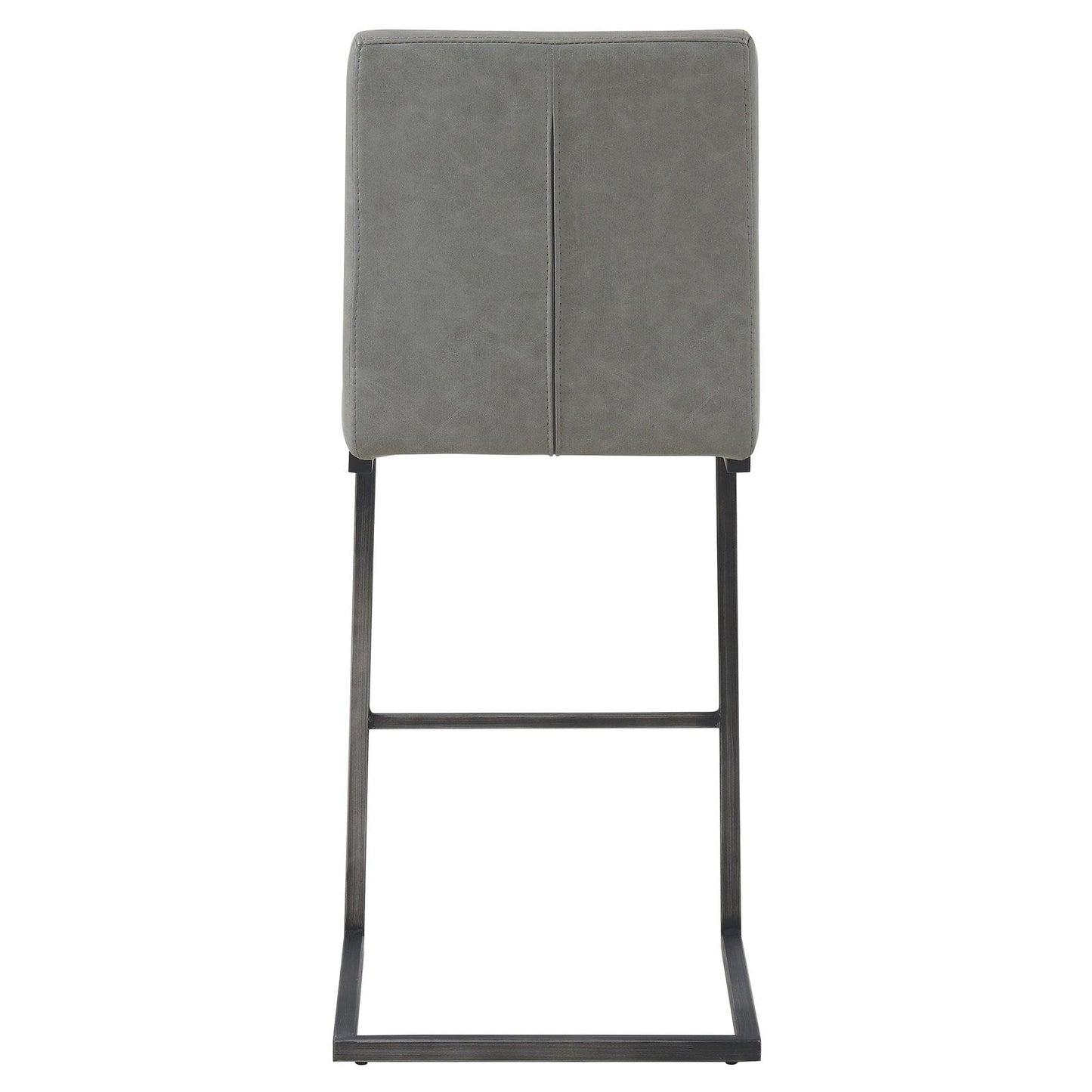 New Pacific Direct Ronan PU Leather Counter Stool, (Set of 2)  - 1060008-216