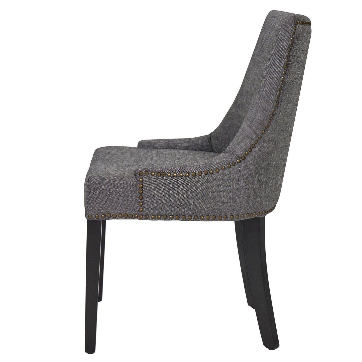 New Pacific Direct Charlotte KD Fabric Dining Chair, (Set of 2) 108237-SH-B