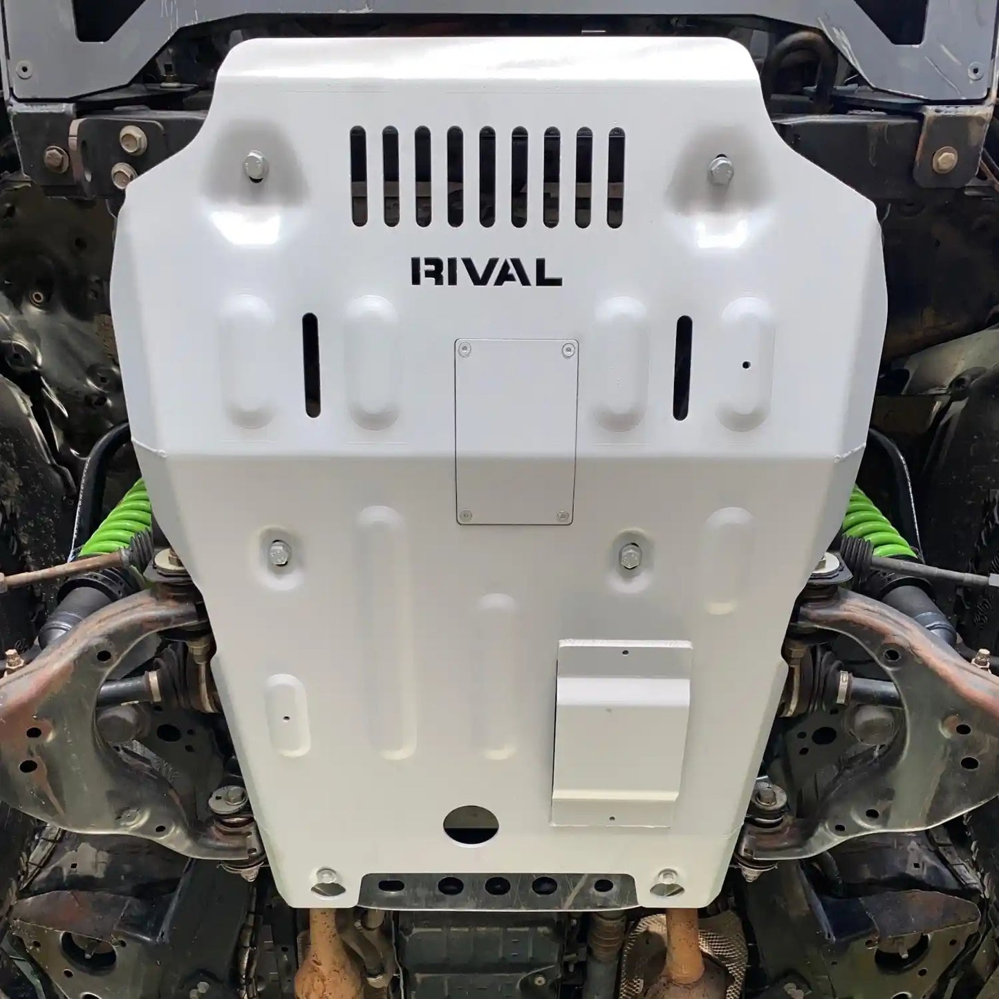 RIVAL Aluminum Engine Skid Plate 2005-2023 Toyota Tacoma 3Gen 4WD including KDSS - 2333.9540.1.6