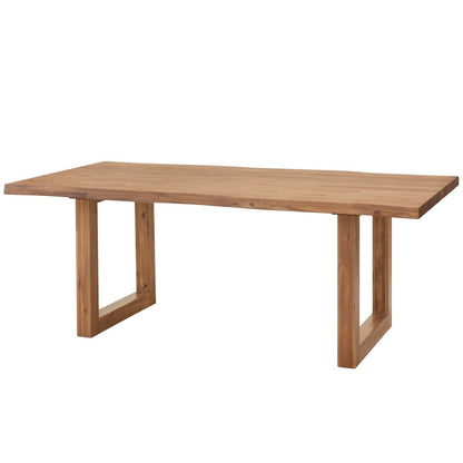New Pacific Direct Windsor 79" Live-Edge Dining Table -  8000040