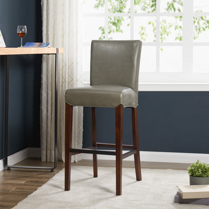 New Pacific Direct Milton Bonded Leather Bar Stool -  268530B-V04