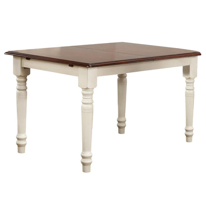 Sunset Trading Andrews 5 Piece 48-60" Rectangular Extendable Dining Set - DLU-TLB3660-C30-AW5PC