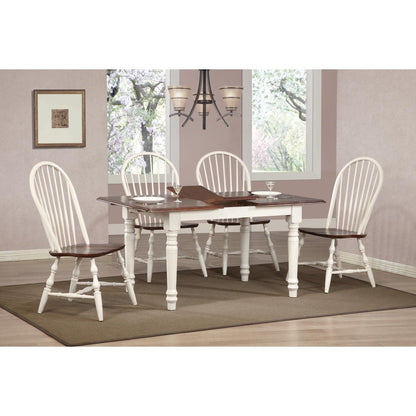 Sunset Trading Andrews 5 Piece 48-60" Rectangular Extendable Dining Set - DLU-TLB3660-C30-AW5PC