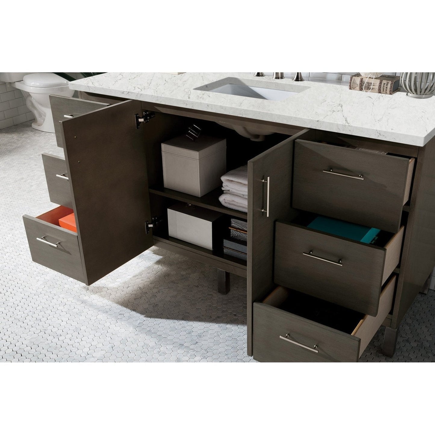 James Martin Vanities Metropolitan 60" Single Vanity -  850-V60S-SOK-3CAR