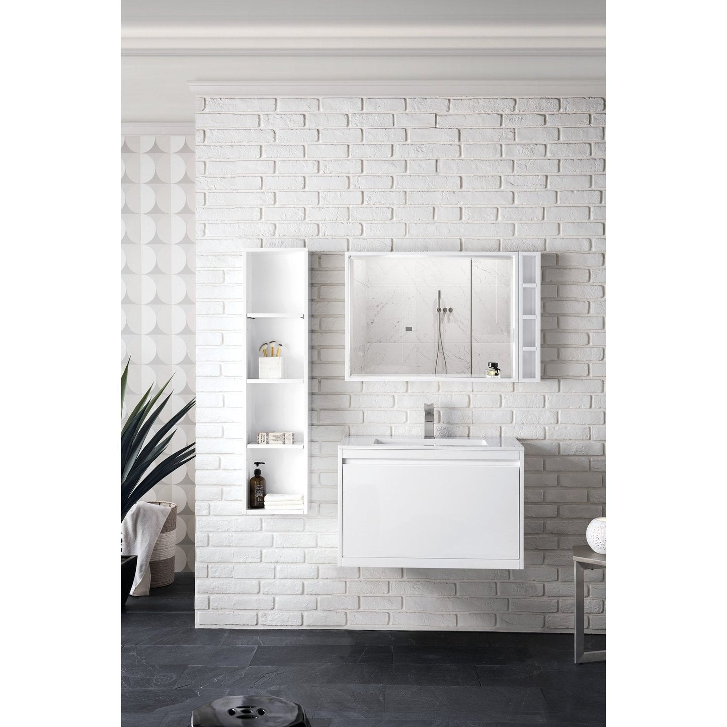 James Martin Vanities Milan 31.5" Single Vanity Cabinet - 801V31.5GWRGDCHB