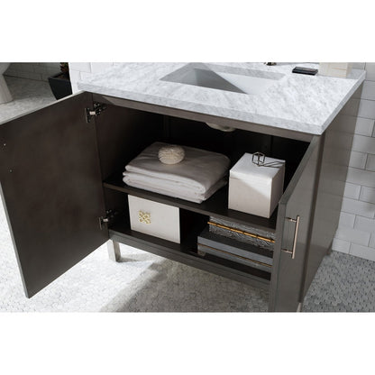 James Martin Vanities Metropolitan 36" Single Vanity - 850-V36-AWT-3AF