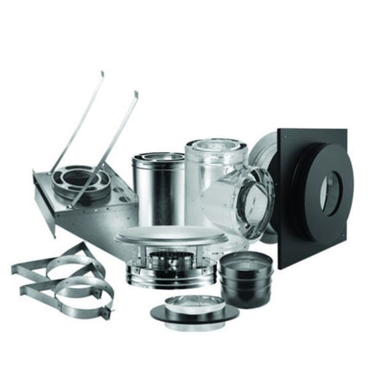 United States Stove Co. Duravent 6 In. Through the Wall Kit - 1768972084353_611