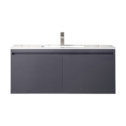 James Martin Vanities Milan 47.3" Single Vanity Cabinet - 801V47.3GWRGDCHB