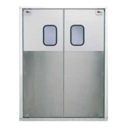 Curtron SPD-30-AL-DBL-3696 36" x 96" Service-Pro Series 30 Double Swing Door - CUSPD30ALDBL3696