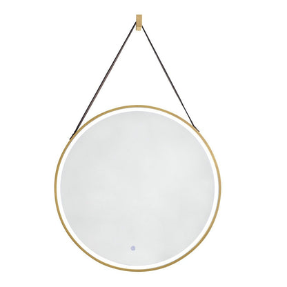 James Martin Vanities Annapolis 27.6" Round Anti-Fogging LED Mirror - 911-M27.6-BGD