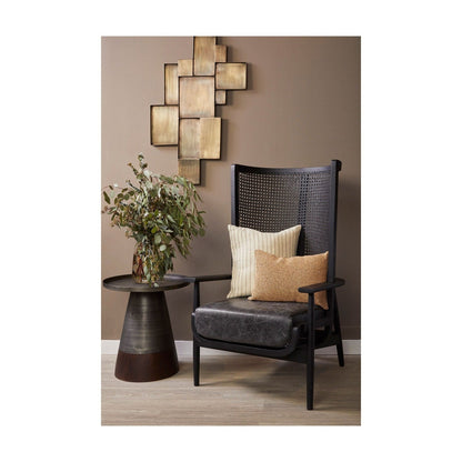 Union Home Wingman Lounge Chair - Black -  LVR00206