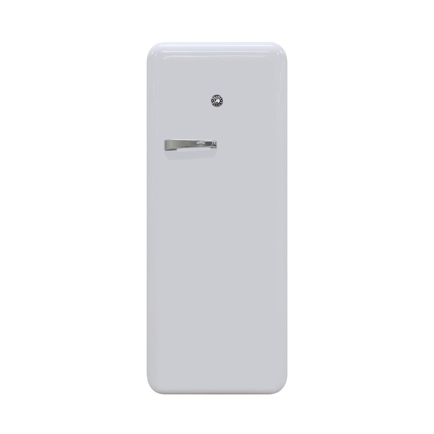 Vinotemp Retro Refrigerator, in White - BR-RETRO-01-W