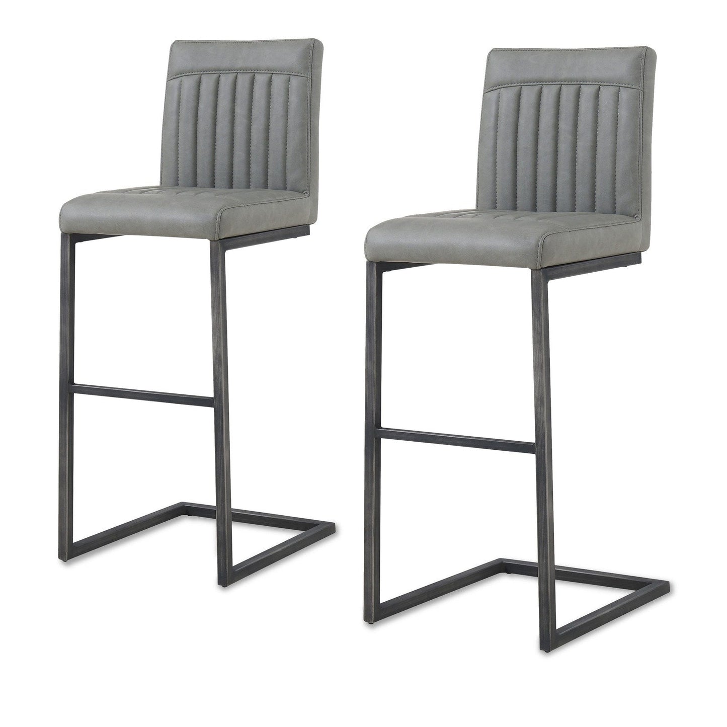 New Pacific Direct Ronan PU Leather Bar Stool, (Set of 2) -  1060009-216
