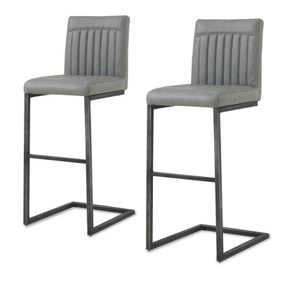 New Pacific Direct Ronan PU Leather Bar Stool, (Set of 2) -  1060009-216